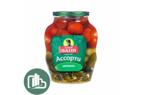 Дядя Ваня Ассорти (овощное) 1,8гр 1/6
