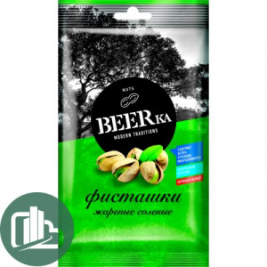 BEERKA Фисташка 80г 1/30 (Бо320)