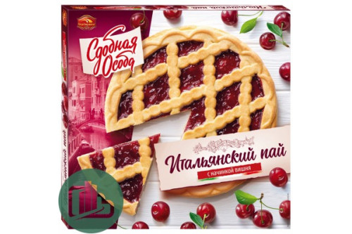 Итальянский Пай с вишней 400гр 1/12