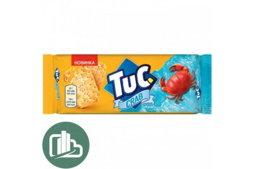 Крекер Тук 100гр краб 1/24 Крекер Тук 100гр краб 1/24