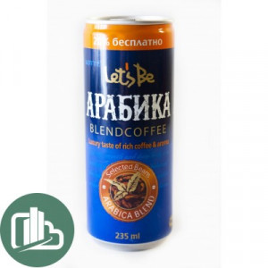 Кофе Iet`s be в банках 235мл. Arabica 1/30