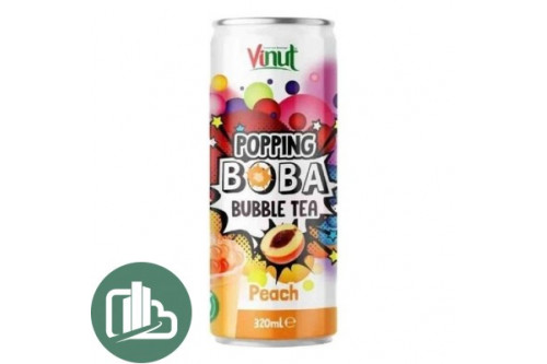 Напиток Vinut Tea бабл персик 0,32л 1/6 (4)