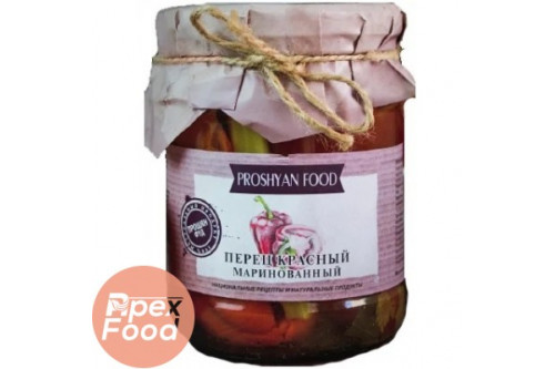 Прошян Фуд Перец Фаршированный Морковью 500г 1/12