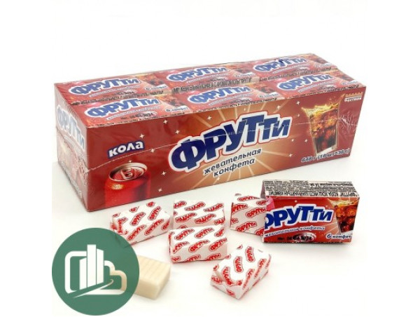Жев/кон Фрутти 36г 1/18 (24) Кола