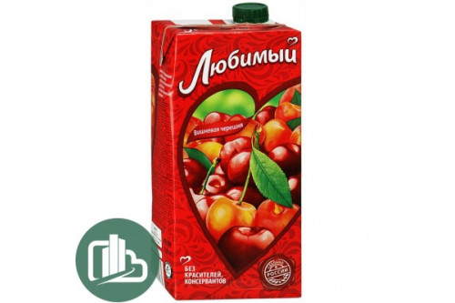 Любимый сад 0,95л Вишня-яблоко  1/12