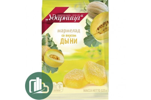 Мармелад Ударница 325гр Дыня 1/12 Мармелад Ударница 325гр Дыня 1/12