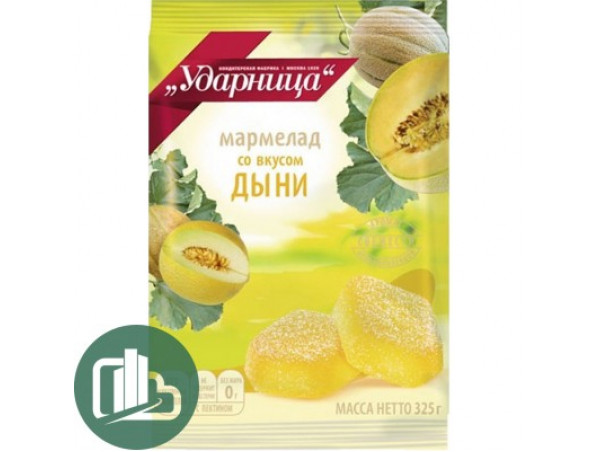 Мармелад Ударница 325гр Дыня 1/12