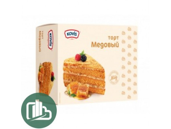 Торт бискв. Медовый 240г 1/12 "Ковис"