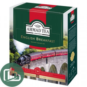 Ахмад чай англ завтрак (красн) 100 пак 1/8 Ахмад чай англ завтрак (красн) 100 пак 1/8