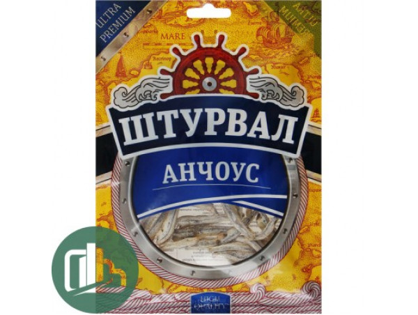 Анчоус солено-сушеный  36г 1/5 Штурвал