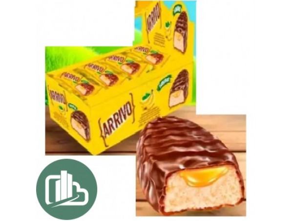 ARRIVO бис/бот с банановым джемом 30г 1/24 (6)