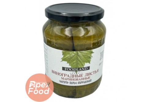 FOODLAND Виноградные Листья 600гр 1/6