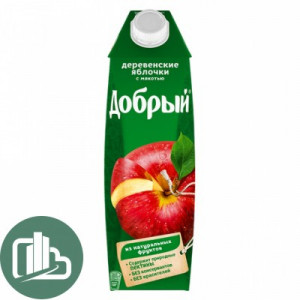 Сок Добрый 1*12 Нектар Яблоко