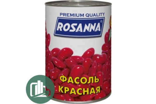 Фасоль Россана красная натуральная 400гр 1/12 Фасоль Россана красная натуральная 400гр 1/12