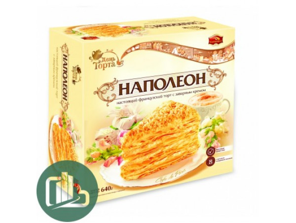 Торт Наполеон (Черемушки) 640гр 1/6