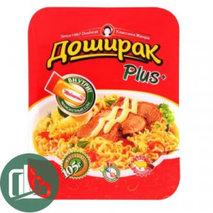 Доширак Лапша PLUS Говядина 105гр/24шт(72) Доширак Лапша PLUS Говядина 105гр/24шт(72)