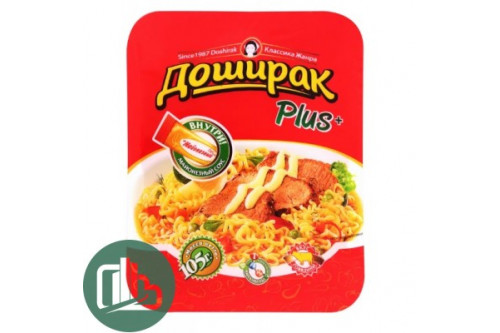 Доширак Лапша  PLUS Говядина 105гр/24шт(72)