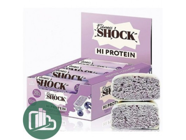 Бат глаз FitnesSHOCK черничый десерт 40г 1/12 Бат глаз FitnesSHOCK черничый десерт 40г 1/12