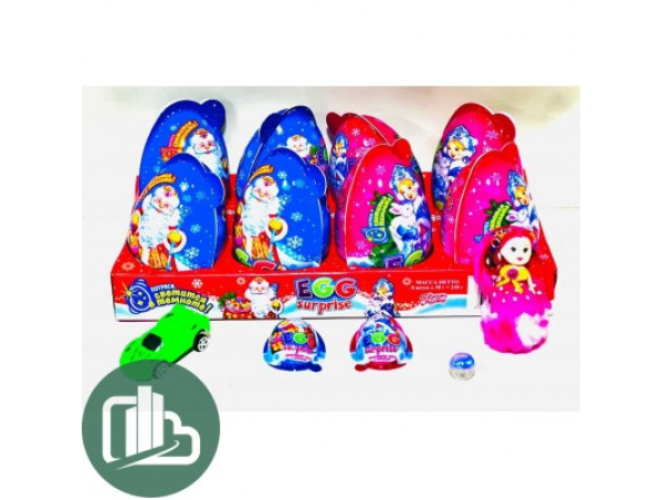 Яйцо с игрушкой 30гр 1/8