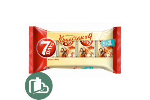 Круассан  МИДИ какао 3+1 1/4*65гр 1/7