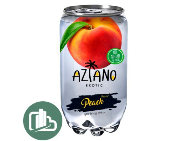 Газ.нап. Aziano Peach 350 мл. 1/12