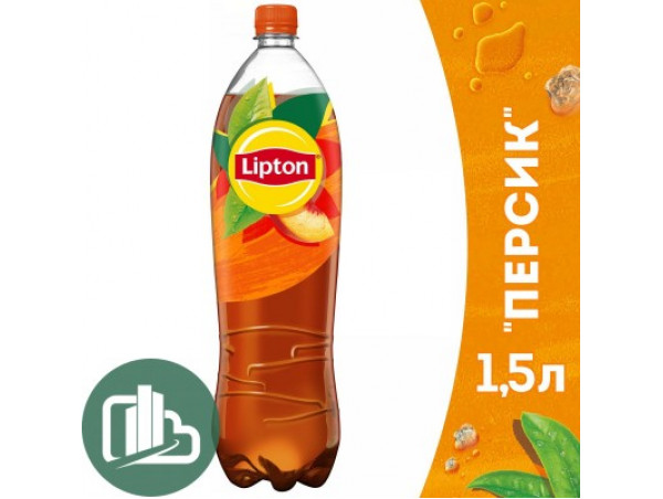 Бут. Липтон 1,5л Персик 1/6