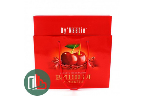 Династия Dy" Nastie вишня в ликёре 220гр 1/5