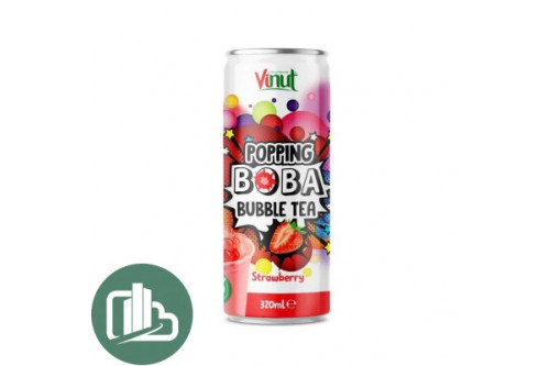 Напиток Vinut Tea бабл клубника 0,32л 1/6 (4)