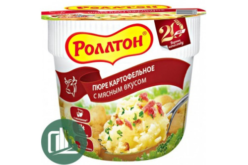 Роллтон Пюре мясо  40 гр.1/24