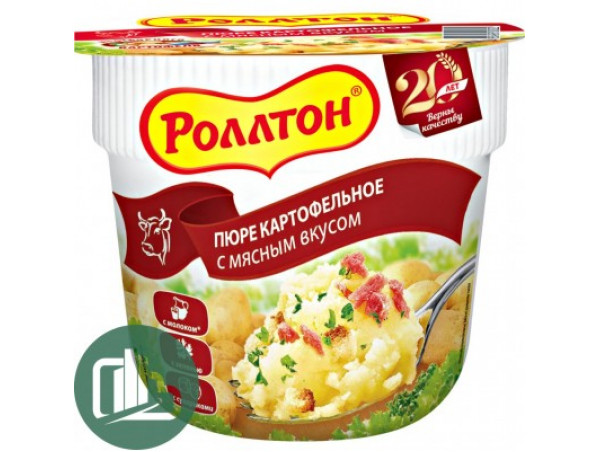 Роллтон Пюре мясо  40 гр.1/24