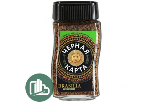 Черная Карта Brasilia 47,5гр 1/12 Черная Карта Brasilia 47,5гр 1/12