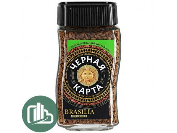 Черная Карта Brasilia 47,5гр 1/12 Черная Карта Brasilia 47,5гр 1/12