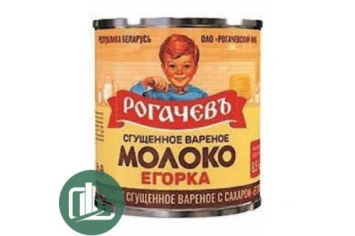 Сгущенное молоко вар.Гост "Рогачев"  Егорка 360г 1/30