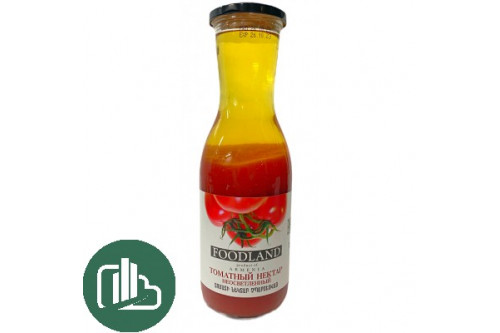 Нектар FOODLAND Томатный Острый 1л 1/6 Нектар FOODLAND Томатный Острый 1л 1/6