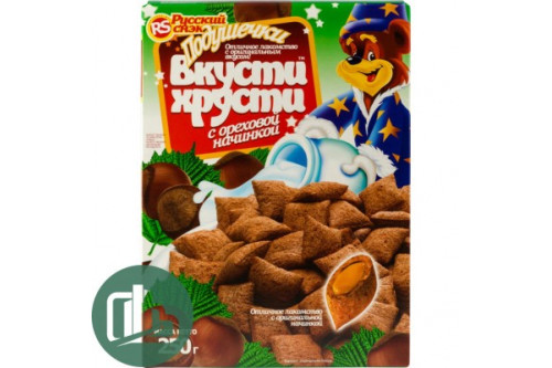 Подушечки Вкусти-хрусти ореховые 250гр 1/16 Подушечки Вкусти-хрусти ореховые 250гр 1/16