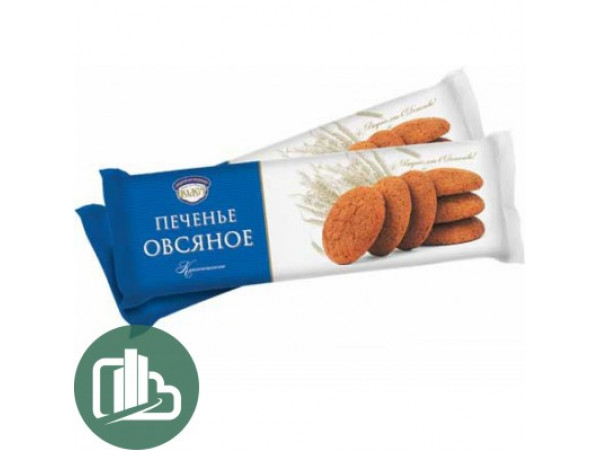 Печенье овсянное классическое 300гр 1/10 Полёт