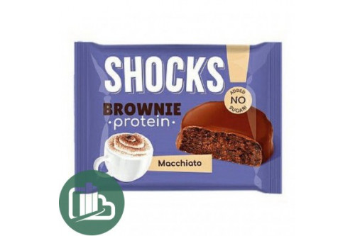 Брауни SHOCKS Брауни кофе с молоком 50г 1/9