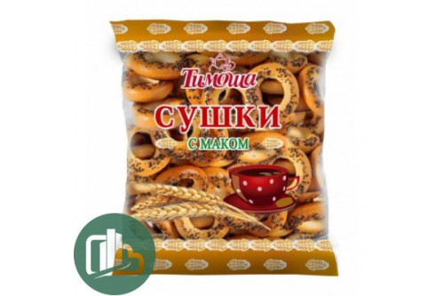 Тимоша сушка с маком 200г/25 Тимоша сушка с маком 200г/25