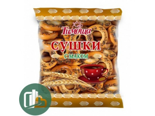 Тимоша сушка с маком 200г/25