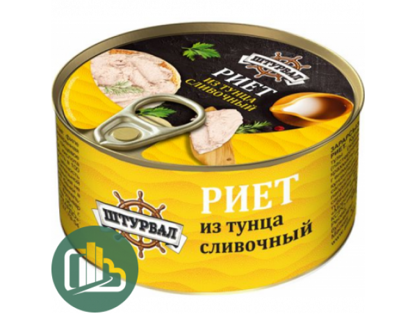 Риет из тунца сливочный  115гр ключ 1/16 Штурвал