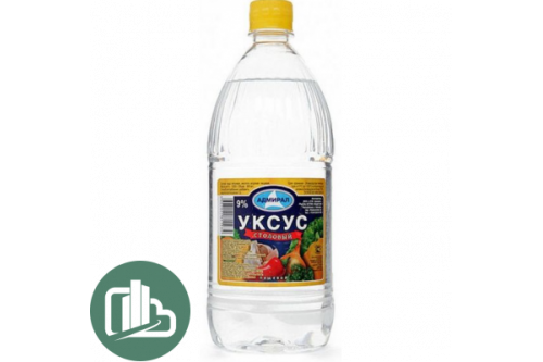 Уксус стол.пищевой 9% 0,5л 1/12