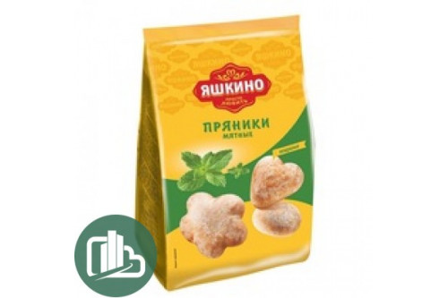 Яшкино Пряники 350гр мятные  1/8