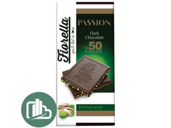 Шоколад Fiorella Дарк с фисташка 100г 1/20