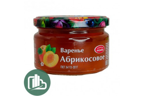 Валд погр 290г 1/6 Варенье абрикосовое