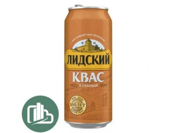 Квас Лидский Хлебный 0,45л ж/б 1/24 Квас Лидский Хлебный 0,45л ж/б 1/24