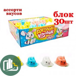 Десерт желе Джелли Кролик 38г 1/30 (12)