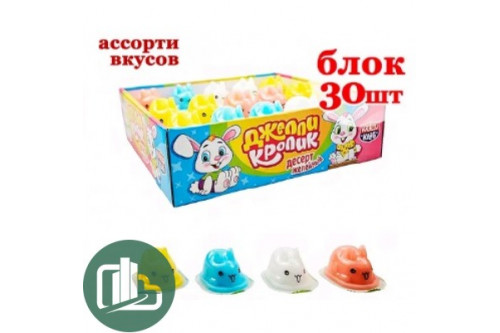 Десерт желе Джелли Кролик 38г 1/30 (12)