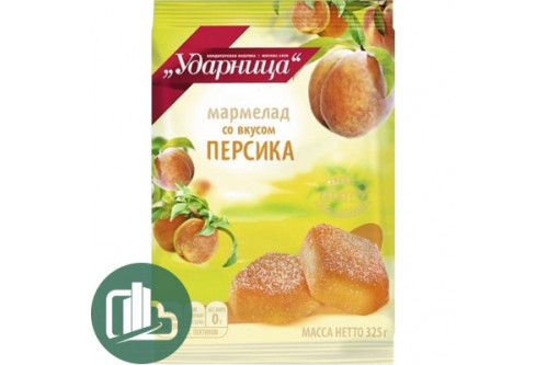 Мармелад Ударница 325гр Персик 1/12 Мармелад Ударница 325гр Персик 1/12