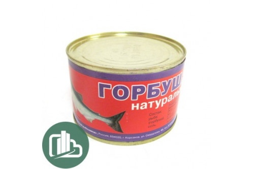 Горбуша натуральная Морепродукт 245гр 1/48
