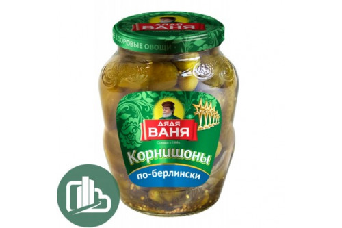 Дядя Ваня Огурцы по Берлински 350г 1/12